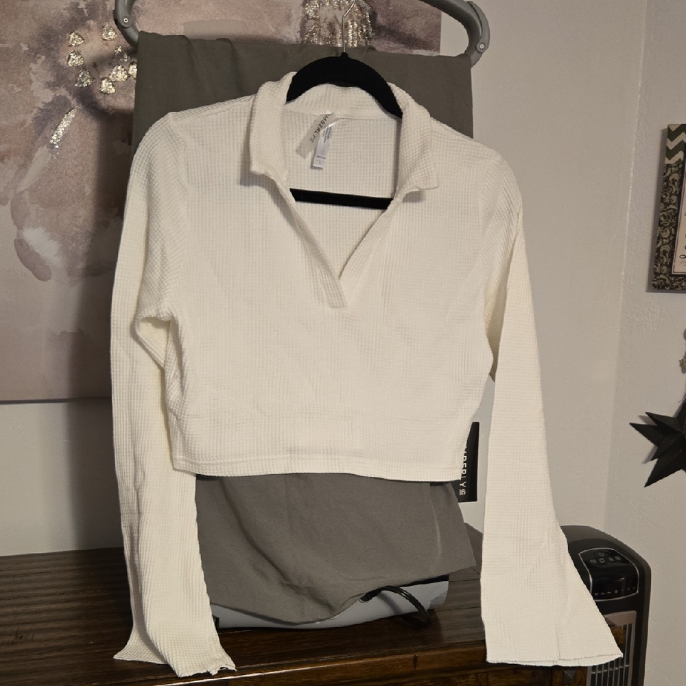 Kimberly White 2 Piece Set L